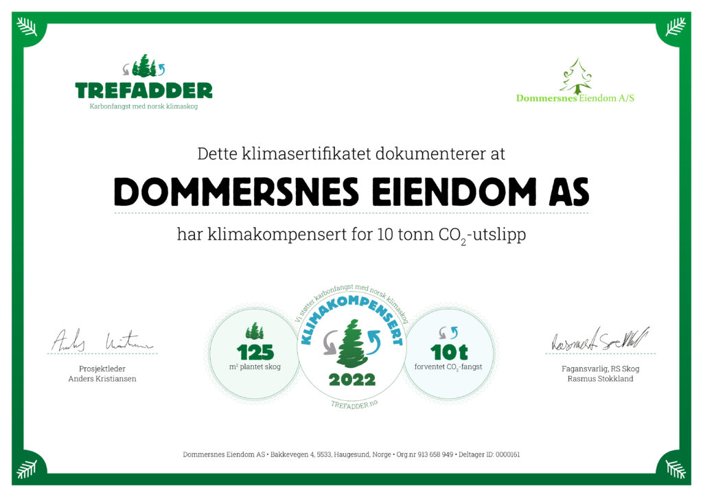 DommersnesEiendom_161_Trefadder Sertifikat 2022_02