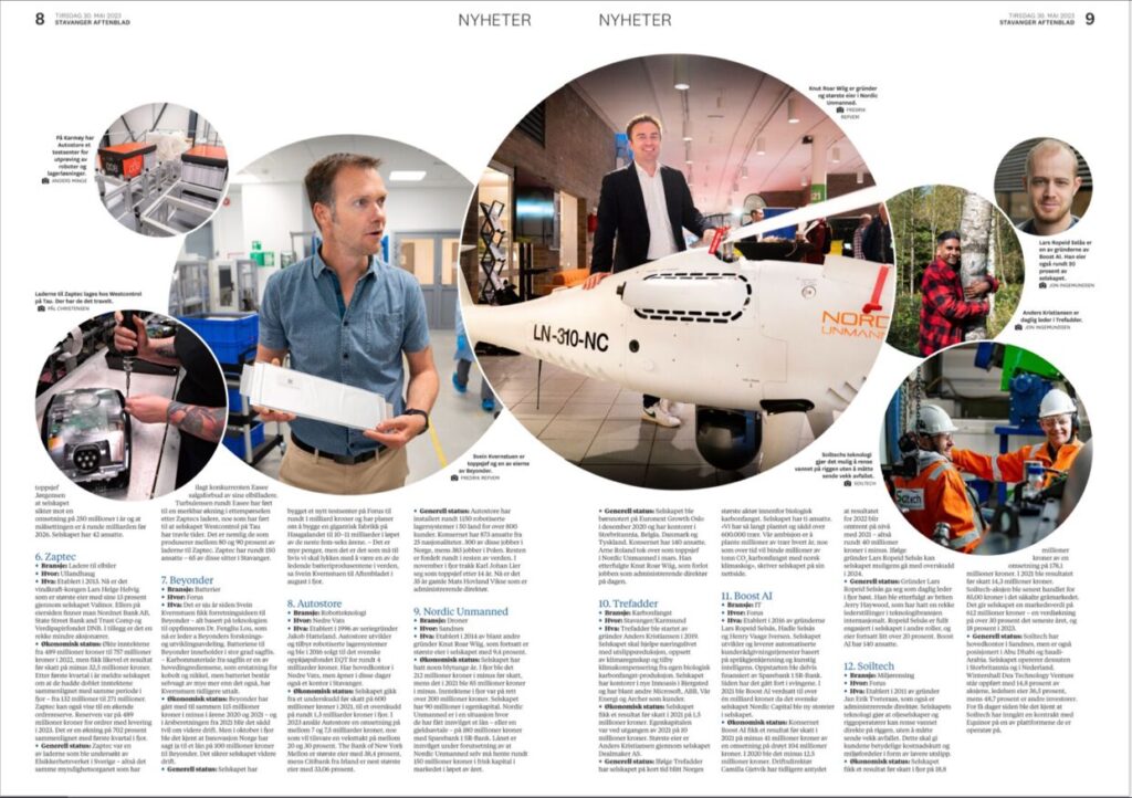 Faksimile fra Stavanger Aftenblad 30.5.2023