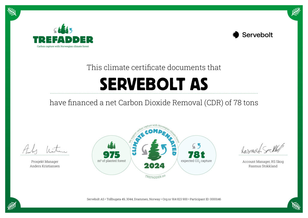Servebolt_146 Trefadder Sertifikat 2024_2