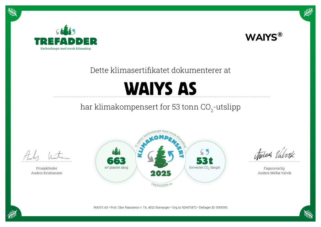 Waiys_301_Trefadder Sertifikat 2025